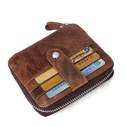 customised famous brands designer magic classic design small  luxury cowhide leather men slim credit card wallet