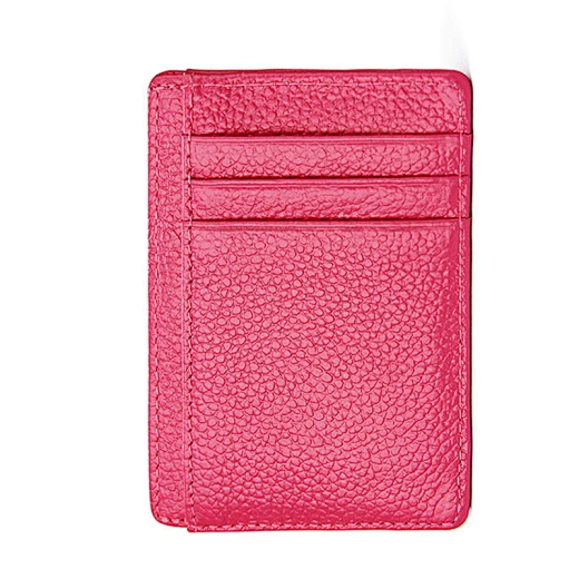pu leather rfid credit card holder manufacturer