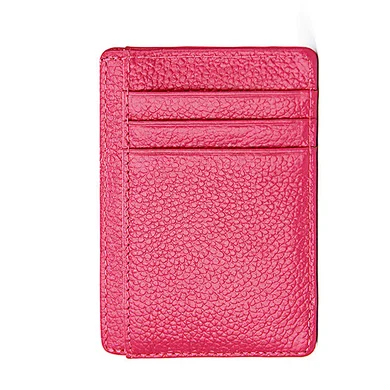 Front Pocket Minimalist Slim Wallet Leather Rfid Blocking Credit Card Holder Manufacturer