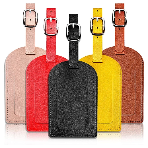 luggage tags multi color