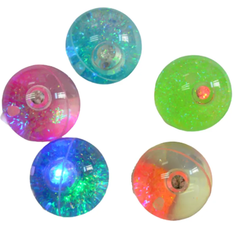 TPU novelty glitter bouncing ball | QIMENG.COM