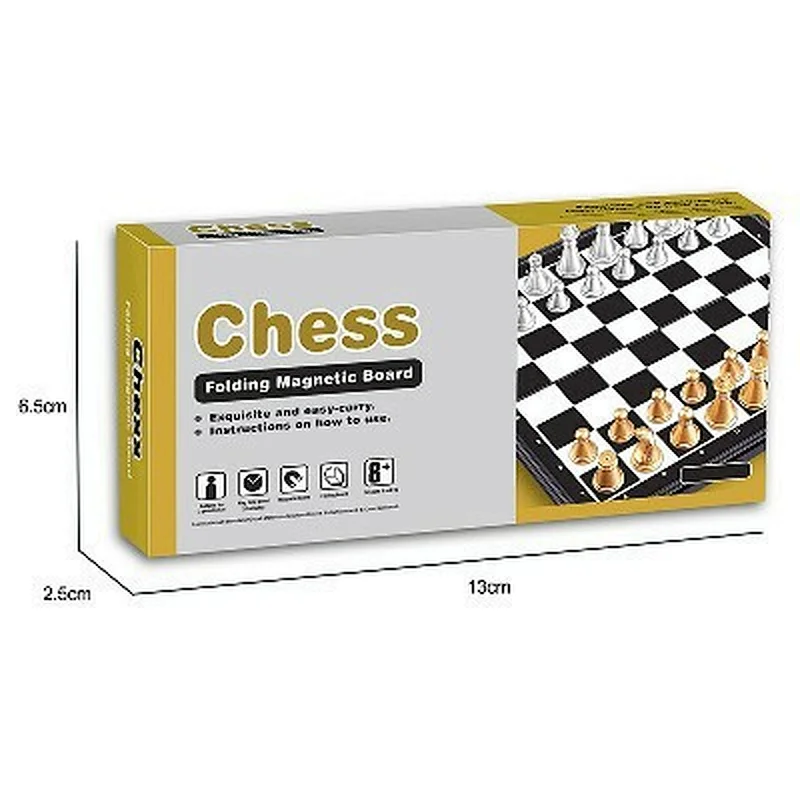 Folding Magnetic Chess