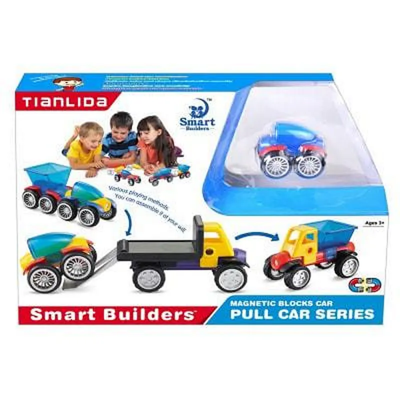 Magnetic Toy Cars 21 Pieces