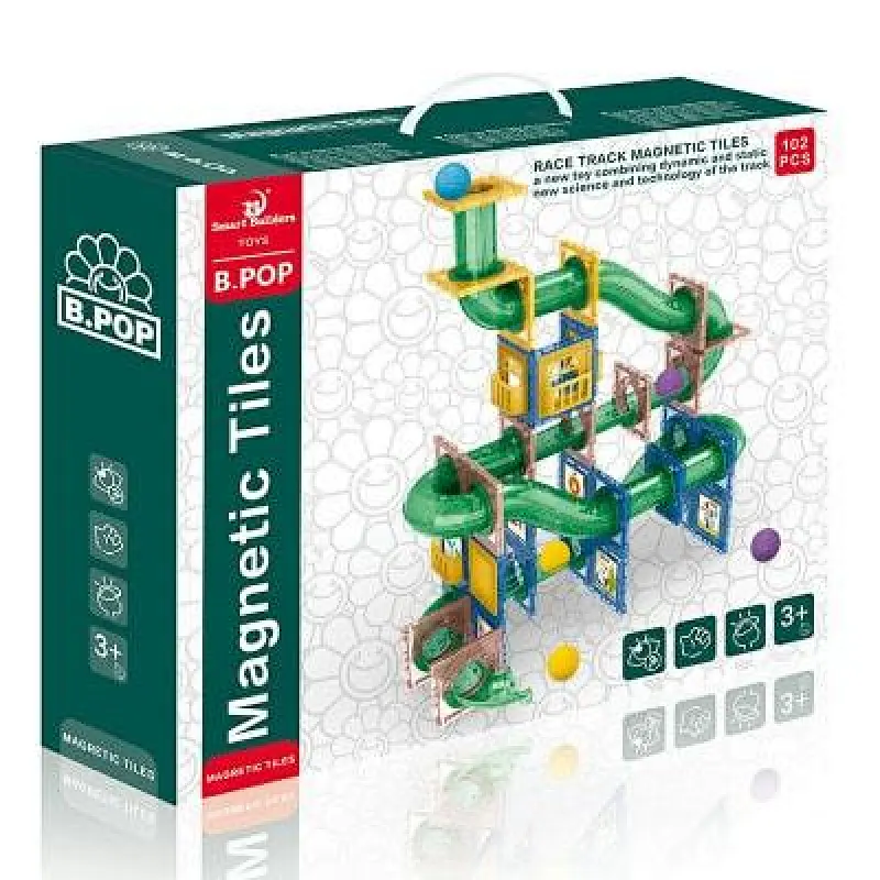 Magnetic Tiles 102 Pieces