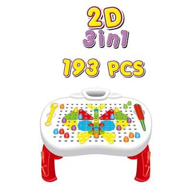Drill Design Puzzle Set 193 Pieces