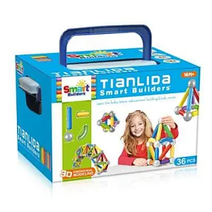 Magnetic Block Puzzles 36 Pieces