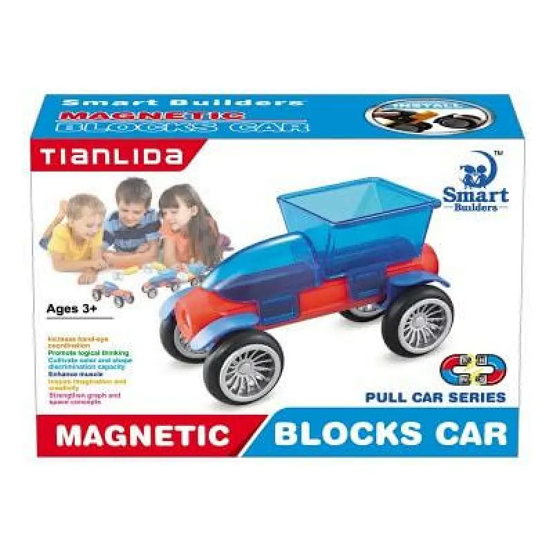 Magnetic Toy Cars 5 Pieces