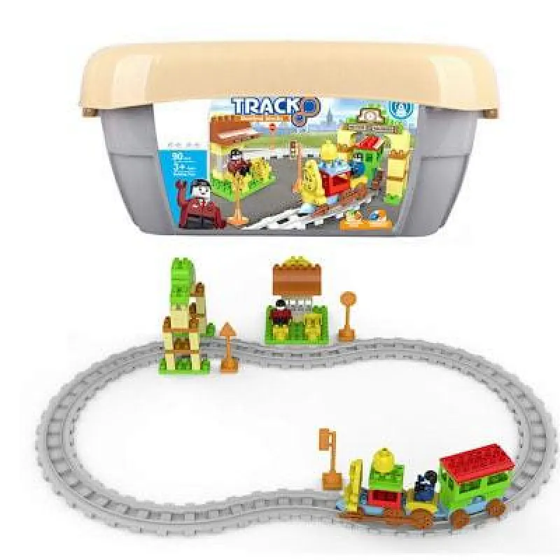 Track Series Building Blocks 130 Pieces
