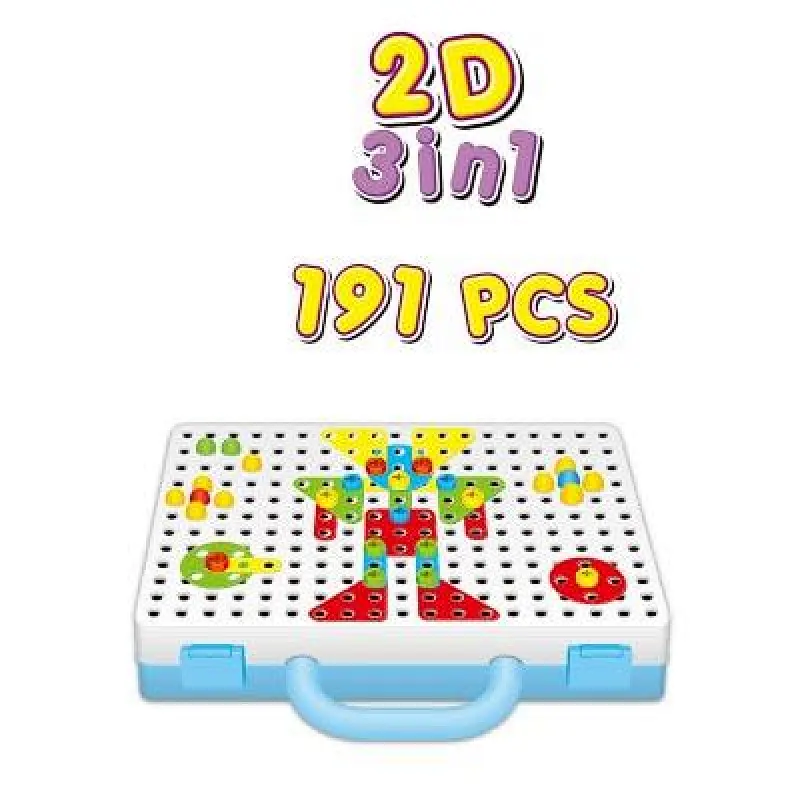 Drill Design Puzzle Set 191 Pieces