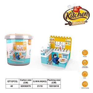 Kitchen Series Building Blocks Toys 31 Pieces