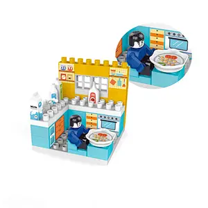 Kitchen Series Building Blocks Toys 31 Pieces