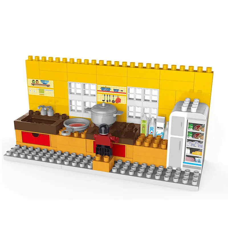 Kitchen Series Building Blocks Toys 95 Pieces