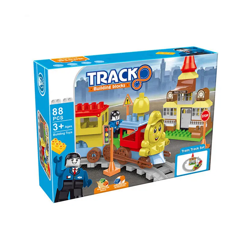 Track Series Building Blocks 88 Pieces