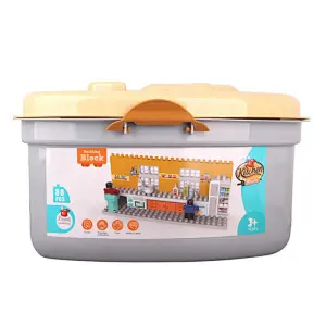 Kitchen Series Building Blocks Toys 80 Pieces
