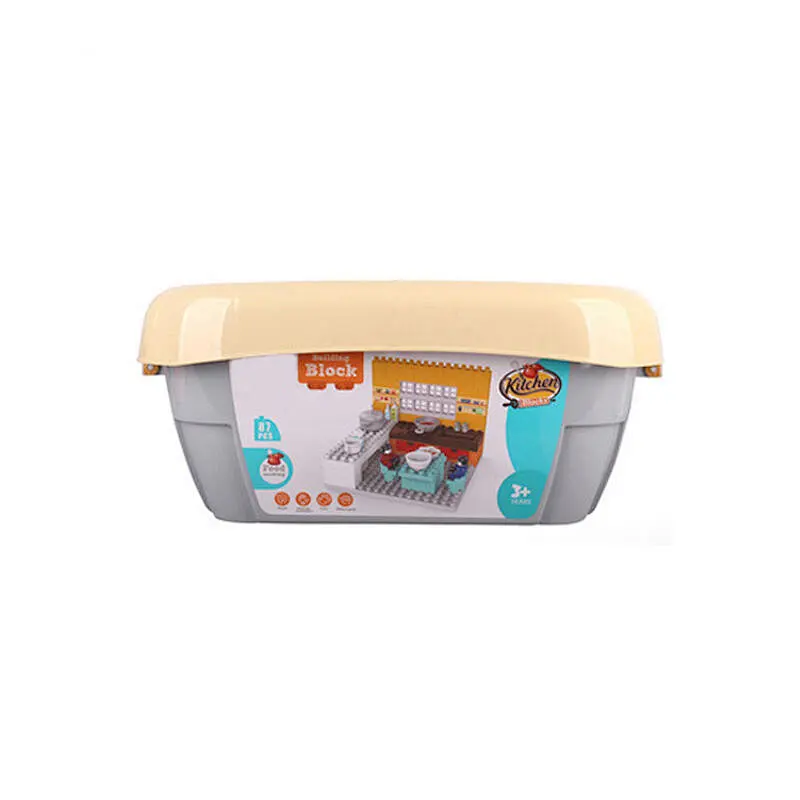 Kitchen Series Building Blocks Toys 87 Pieces