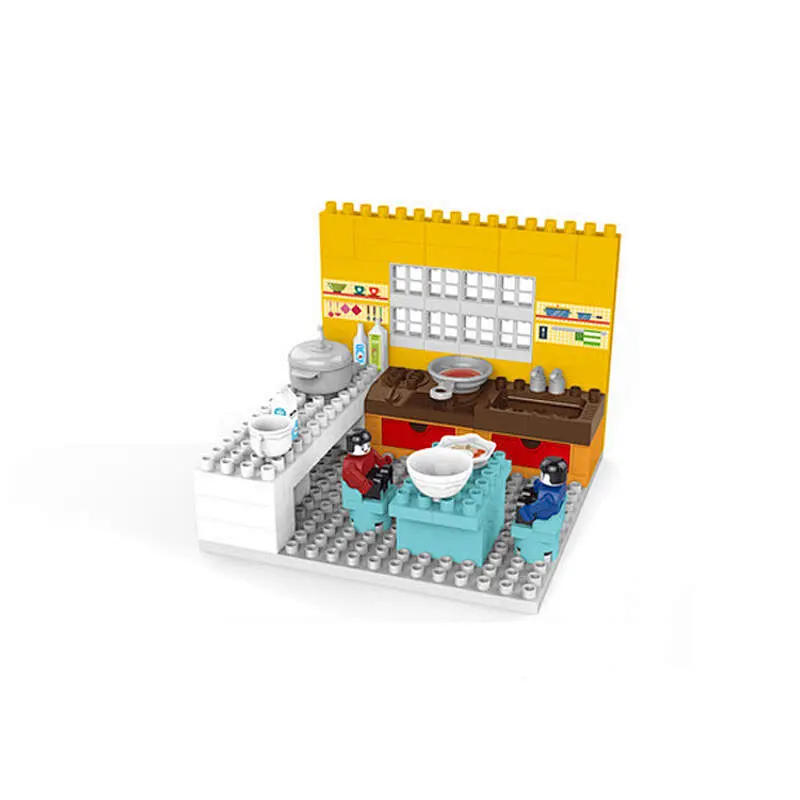 Kitchen Series Building Blocks Toys 87 Pieces