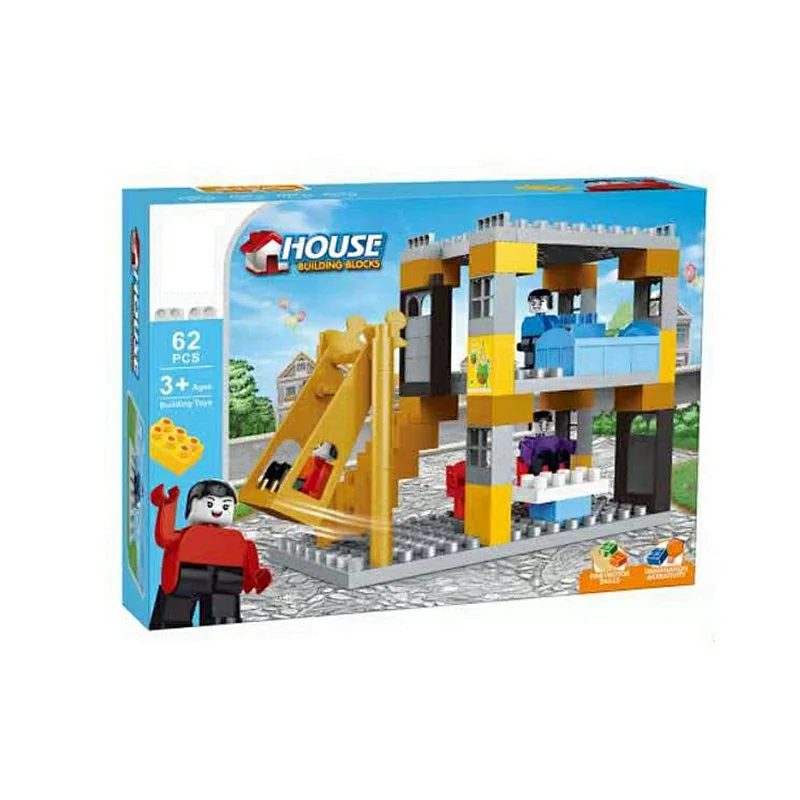 House Series Building Blocks 62 Pieces
