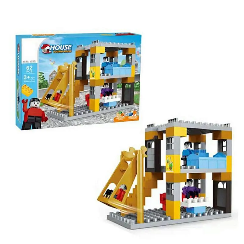 House Series Building Blocks 62 Pieces