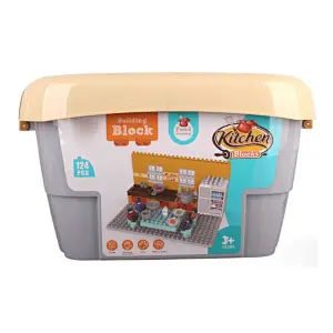 Kitchen Series Building Blocks Toys 124 Pieces
