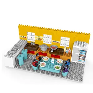 Kitchen Series Building Blocks Toys 181 Pieces