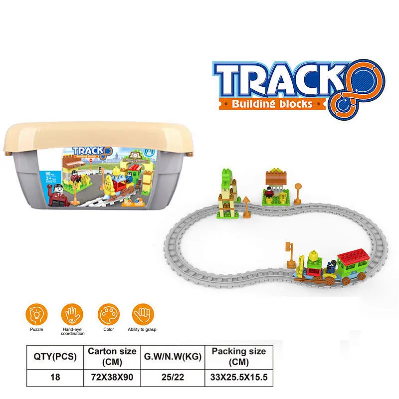 Track Series Building Blocks 90 Pieces
