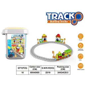 Track Series Building Blocks 92 Pieces