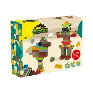 Kid Building Blocks DIY Toys 63 Pieces