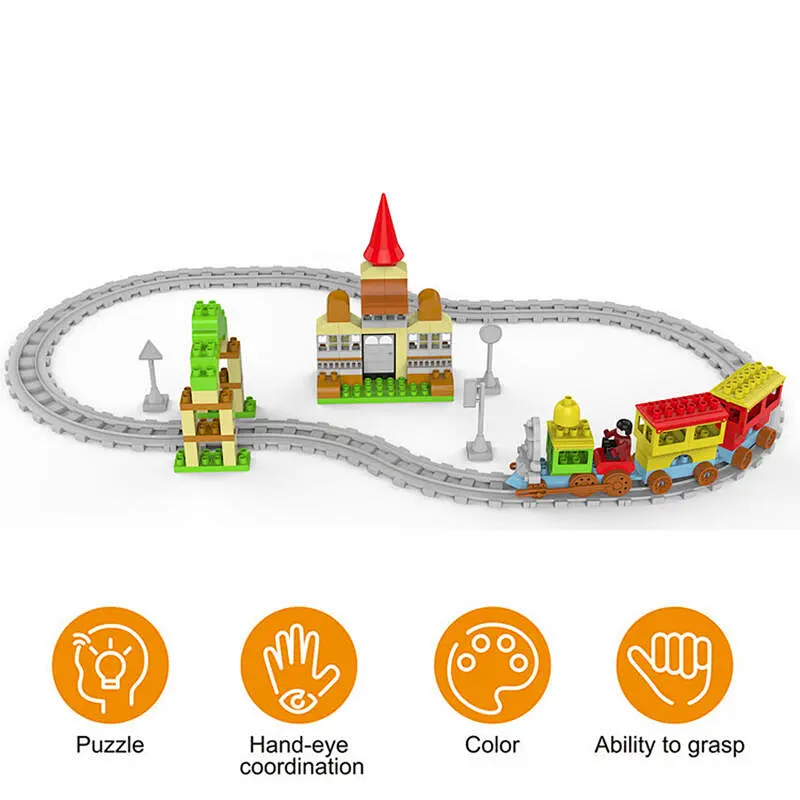 Track Series Building Blocks 123 Pieces