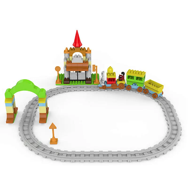 Track Series Building Blocks 130 Pieces