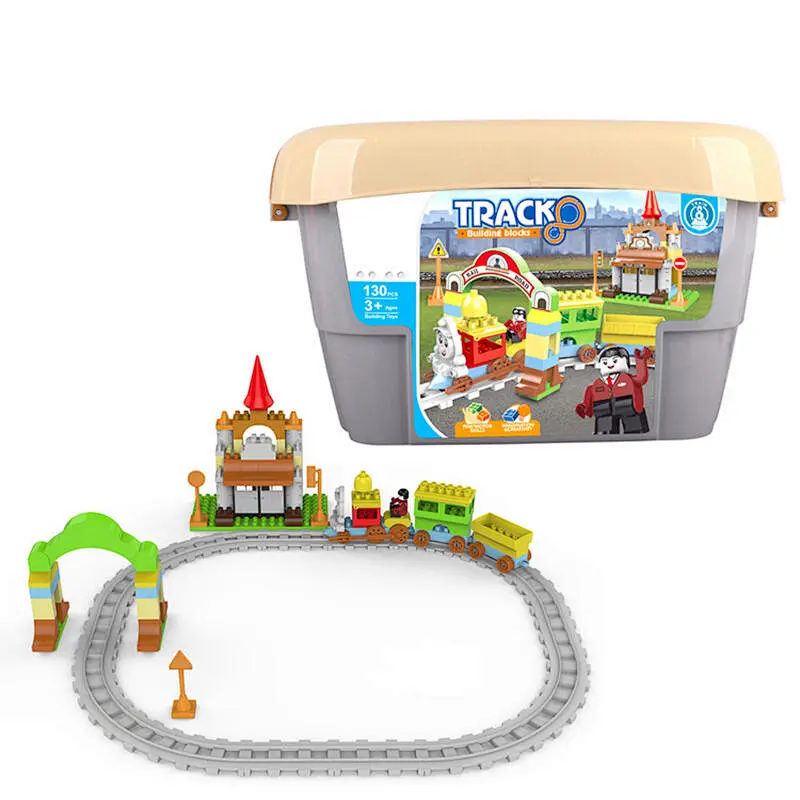 Track Series Building Blocks 130 Pieces