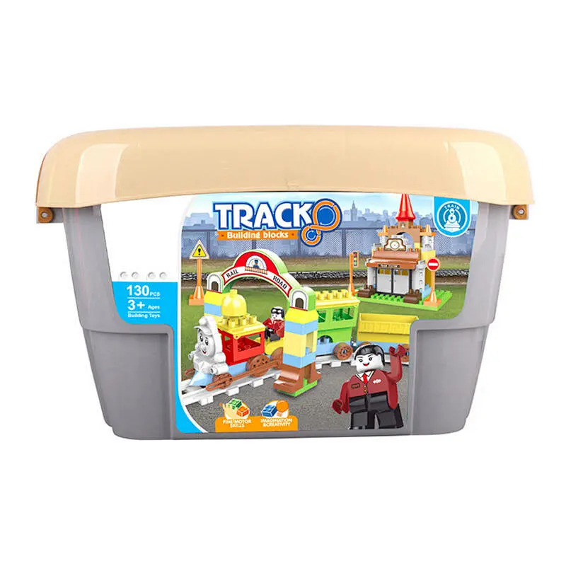 Track Series Building Blocks 130 Pieces