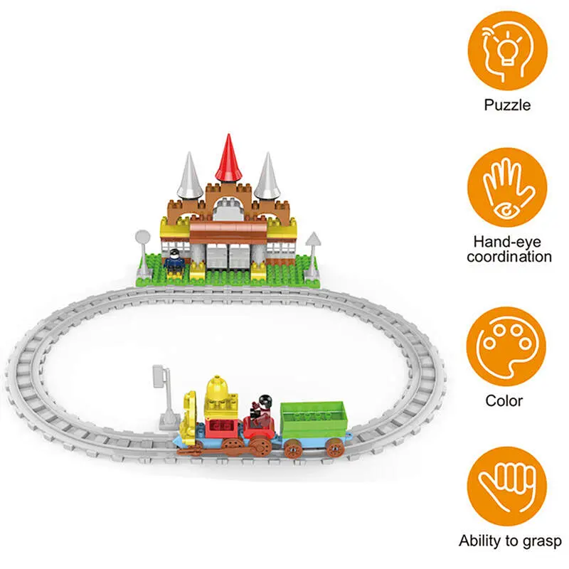 Track Series Building Blocks 109 Pieces