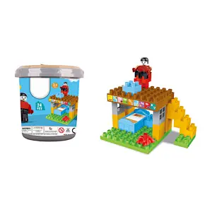 House Series Building Blocks 24 Pieces