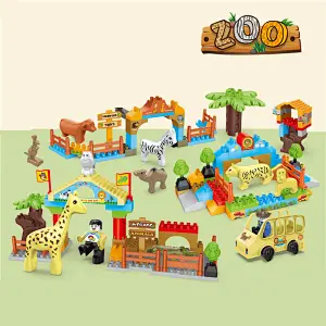 Zoo Series Building Blocks 135 Pieces