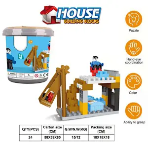 House Series Building Blocks 49 Pieces