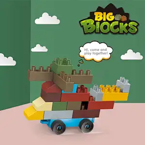 Kid Building Blocks DIY Toys 24 Pieces