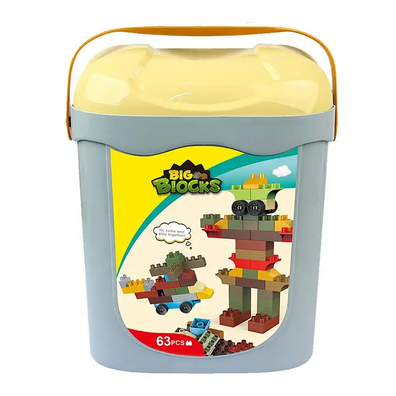 Kid Building Blocks DIY Toys 63 Pieces