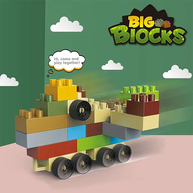 Kid Building Blocks DIY Toys 35 Pieces