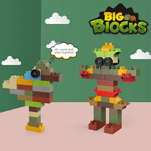 Kid Building Blocks DIY Toys 63 Pieces