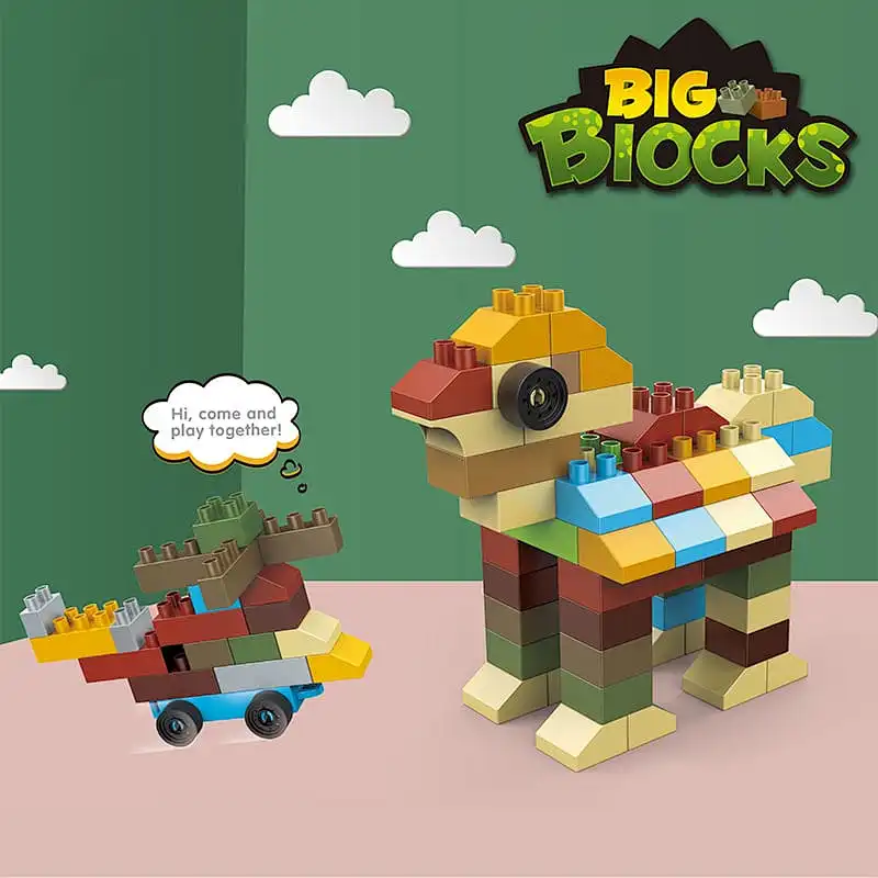 Kid Building Blocks DIY Toys 88 Pieces