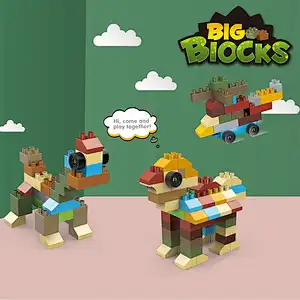 Kid Building Blocks DIY Toys 121 Pieces