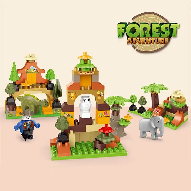 Forest Adventure Series Building Blocks 117 Pieces