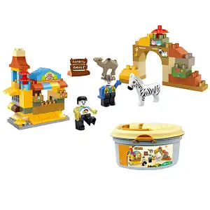 Zoo Series Building Blocks 63 Pieces