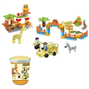 Zoo Series Building Blocks 92 Pieces