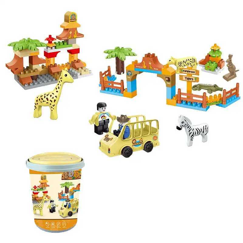 Zoo Series Building Blocks 92 Pieces