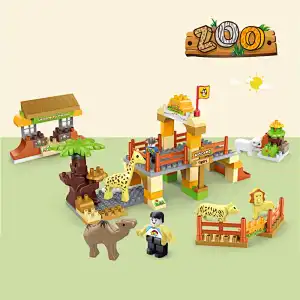 Zoo Series Building Blocks 97 Pieces