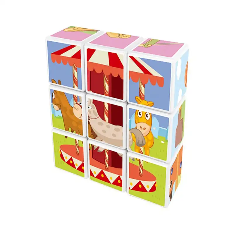 Magnetic Cube Puzzles 10 Cubes
