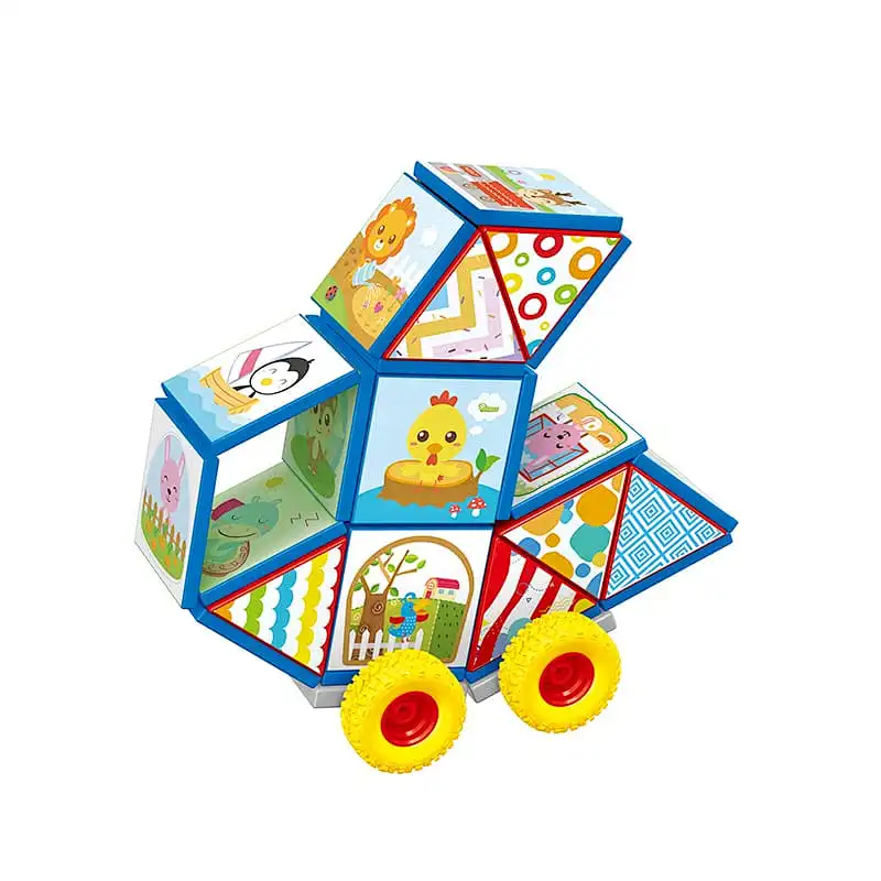 Magnetic Block Puzzles 40 Pieces