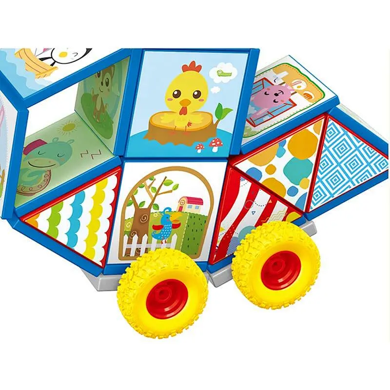 Magnetic Block Puzzles 40 Pieces