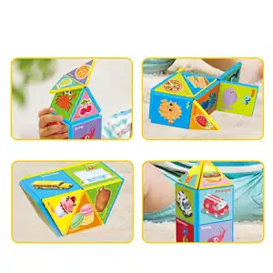 Magnetic Block Puzzles 18 Pieces